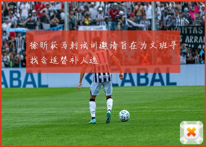 徐昕获马刺试训邀请旨在为文班寻找合适替补人选